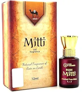 Parag Fragrances Ruh Mitti 12ml Attar For Religious & Personal Use/Semi Long Lasting at ₹295 – Amazon