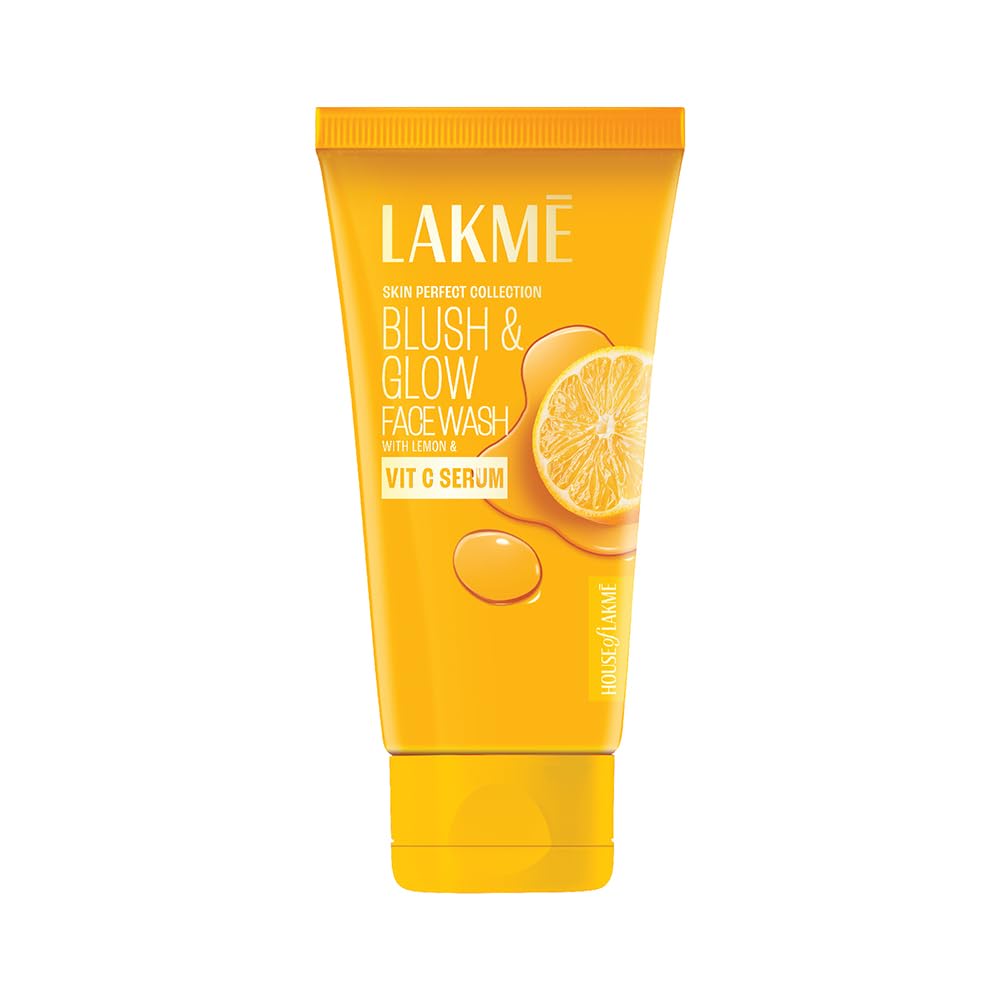 Lakme Blush & Glow Lemon Freshness Gel Face Wash with Lemon Extracts|| 100 g at ₹129 – Amazon