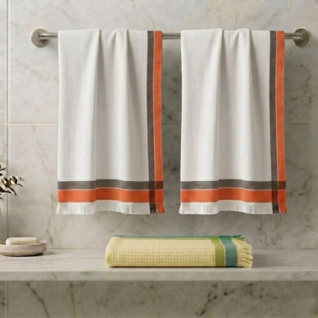 Cotton Bath Towel , Pack of 3 at 225 – Amazon