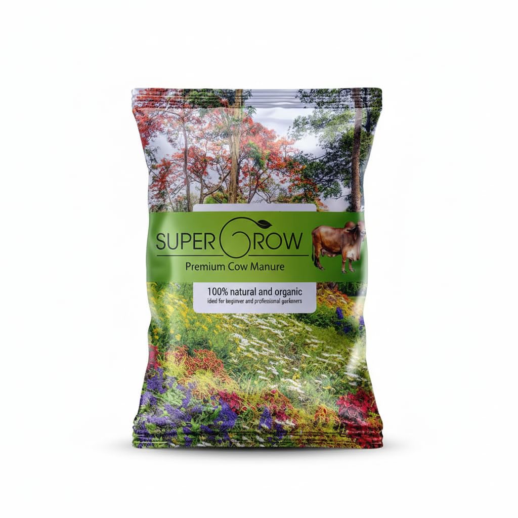 DIVINE TREE Supergrow Cow Dung Soil Manure for Plants | Orga at ₹38 – Amazon