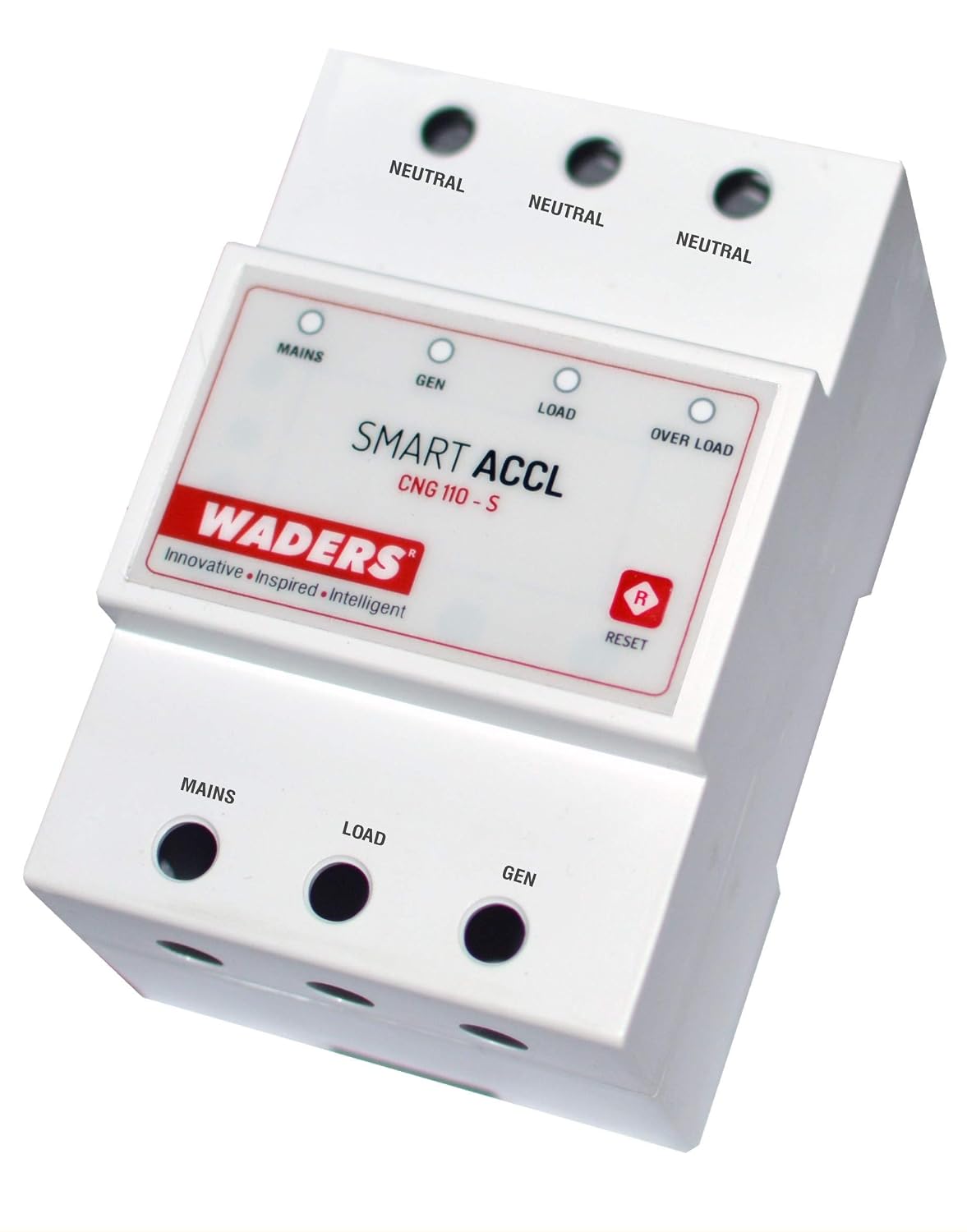 WADERS Automatic Changeover For Generator, Solar Plant & Inverter Supply With Current Limiter ACCL (EB:25 Amps Gen:25 Amps) at ₹941 – Amazon
