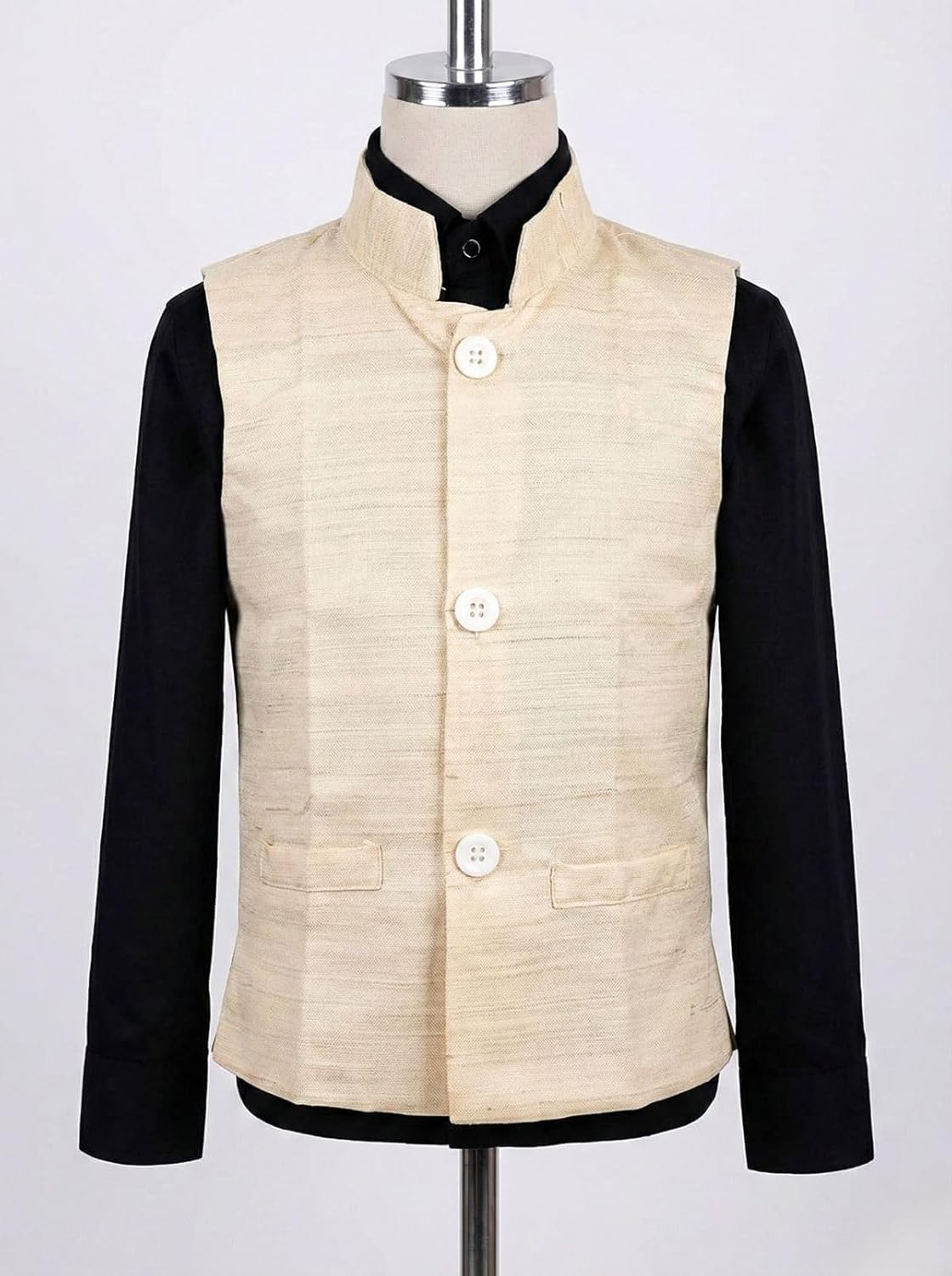 BookMyCostume Nehru & Modi Beige Jacket Patriotic Kids Fancy Dress Costume 3-4 years at ₹210 – Amazon