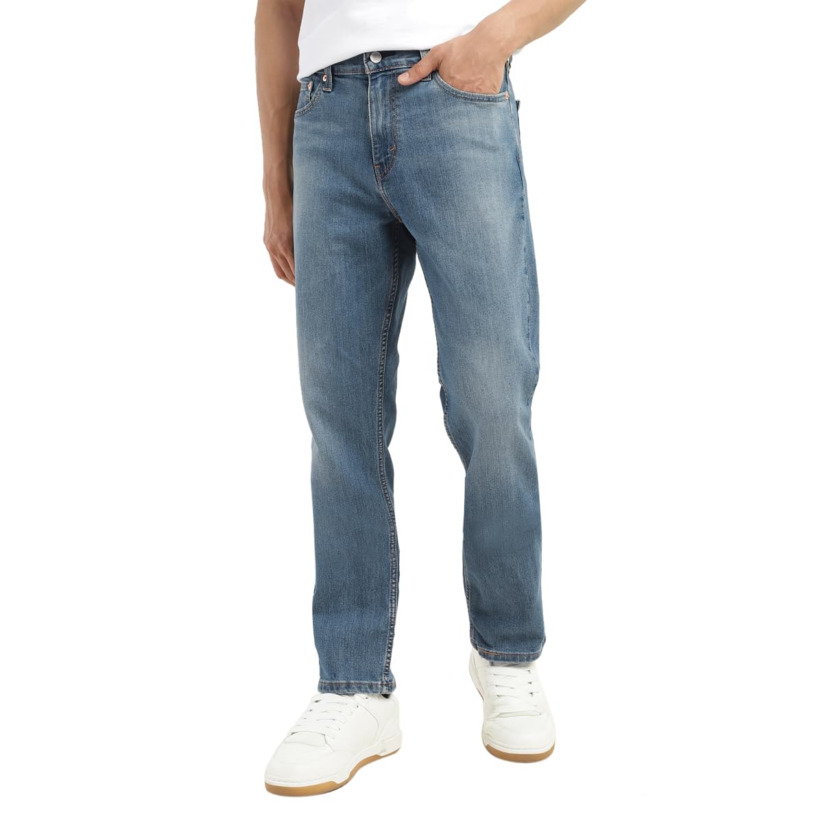 Levi's Men's 511 Slim Fit Mid Rise Blue Jeans at ₹960 – Amazon