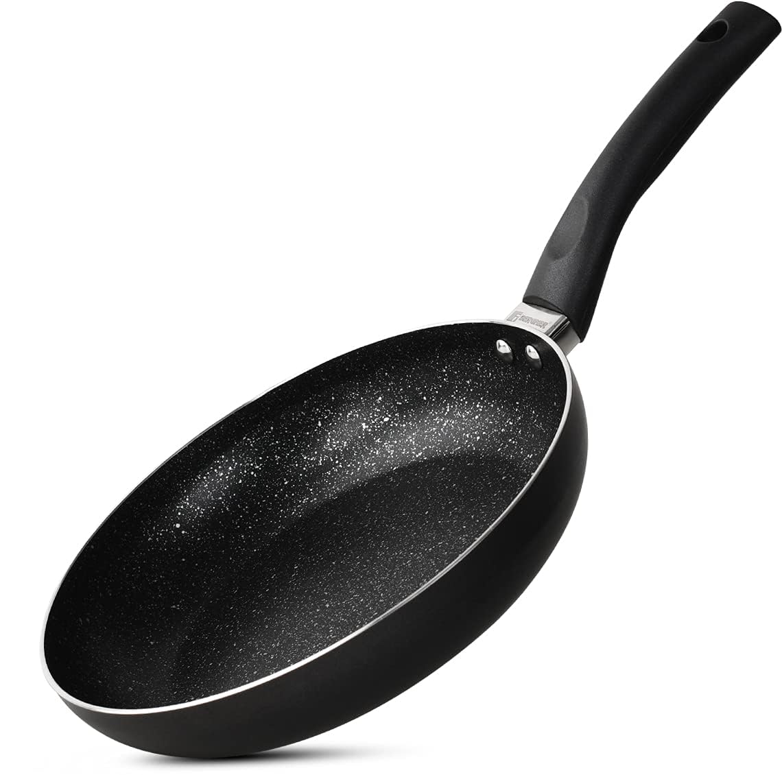 Bergner Essential Plus 5 Layer Marble Non Stick Kadai/Kadhai with Glass Lid, 26 cm, 4.5 litres, Induction Base, Food Safe (PFOA Free), Thick at ₹513 – Amazon