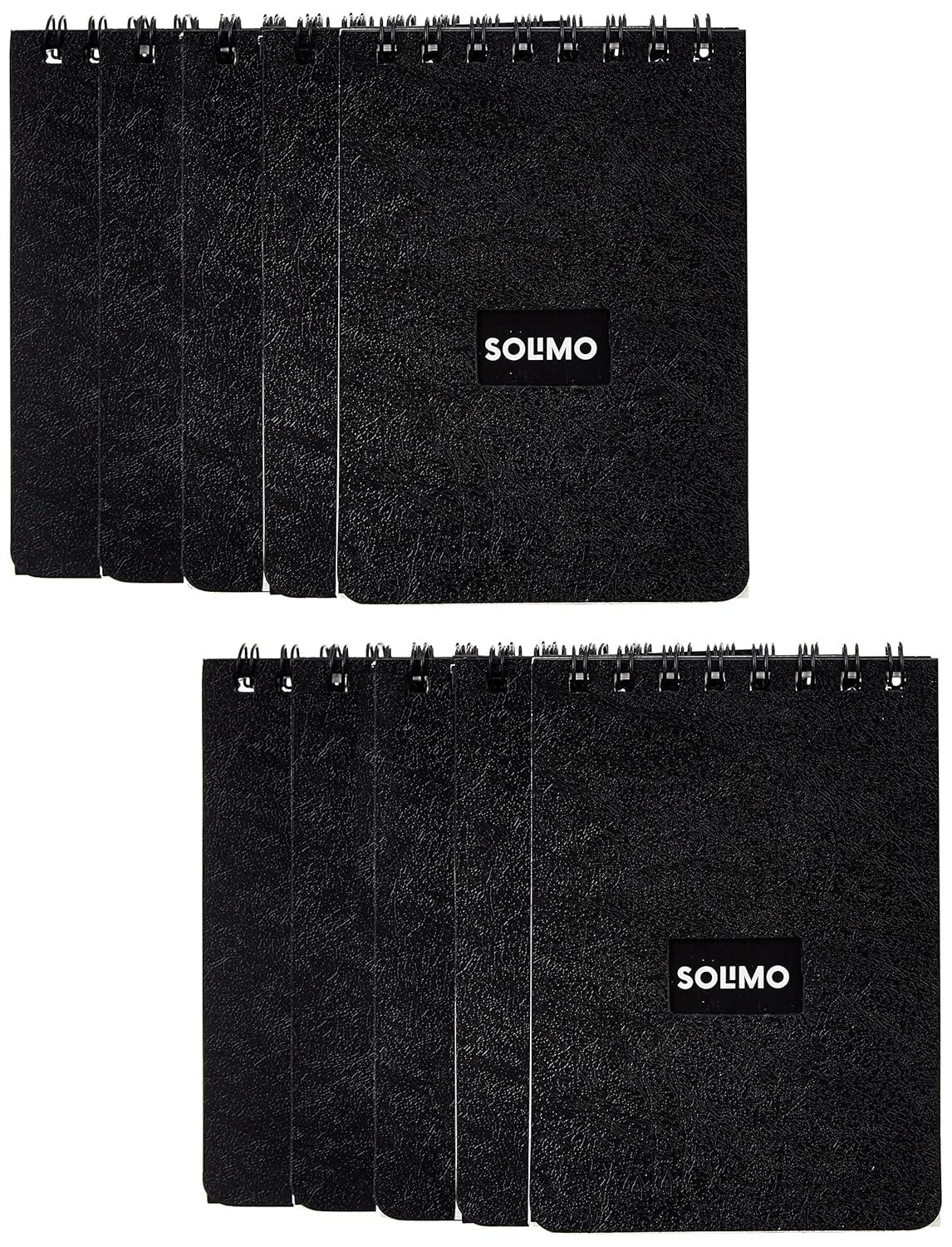 Solimo Wirebound Pocket Size Notebook, A7 Size, 90 Pages,Single Ruled, 70 GSM Paper at ₹113 – Amazon