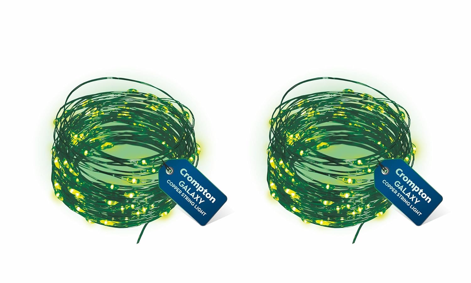 Crompton Galaxy Decoration Copper USB Powered String Fairy L at ₹165 – Amazon