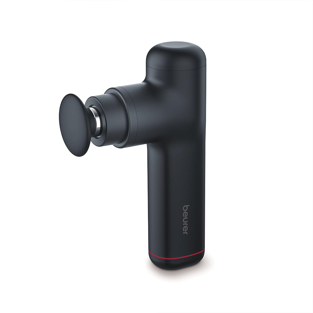Beurer MG 79 Muscle Body Gun Massager for sensitive area like Neck, Foot and Jaw muscles/With Vibration/ 3 massage attachment. at ₹2290 – Amazon