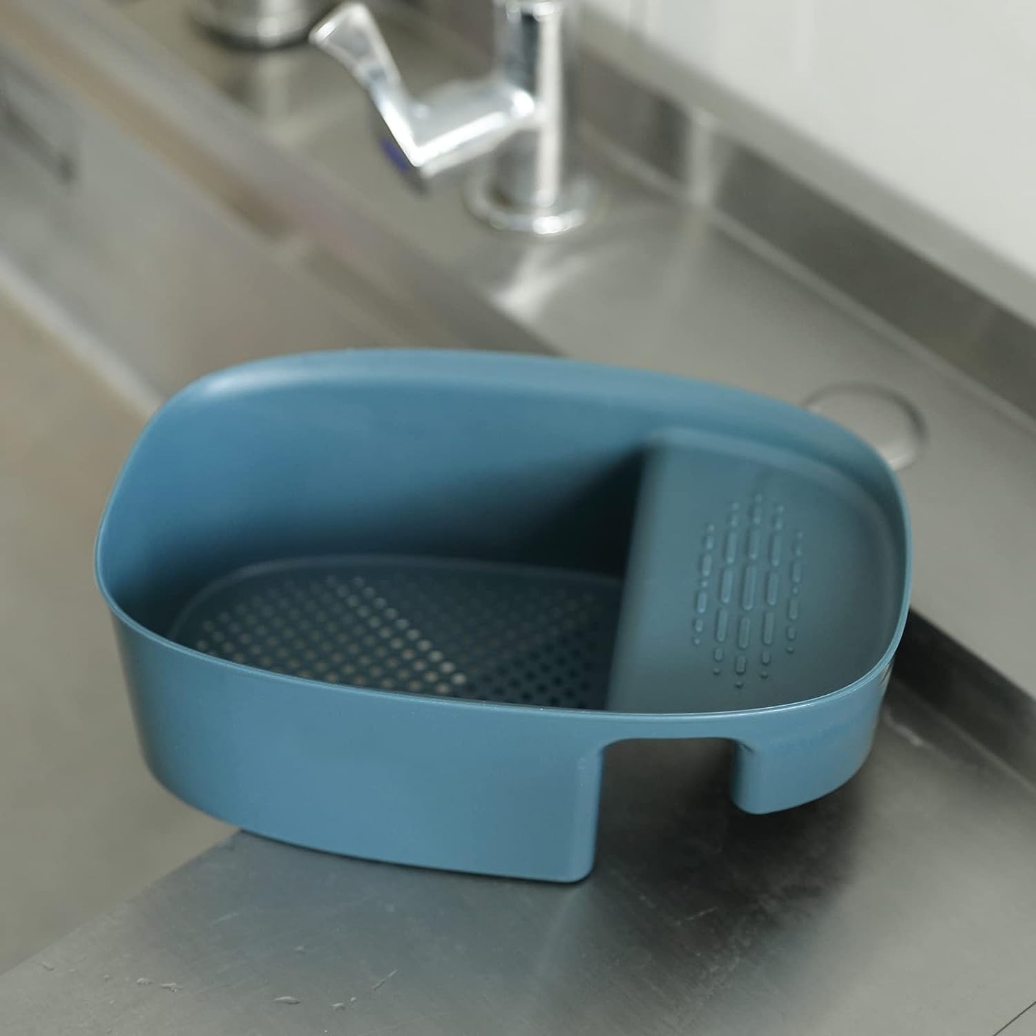 Kuber Industries Kitchen Organizer with Soap Holder|Premium PP|Durable & Sturdy|Multipurpose Bathroom Shelf|Smart Drainage Holes|TM21001|Pac at ₹69 – Amazon