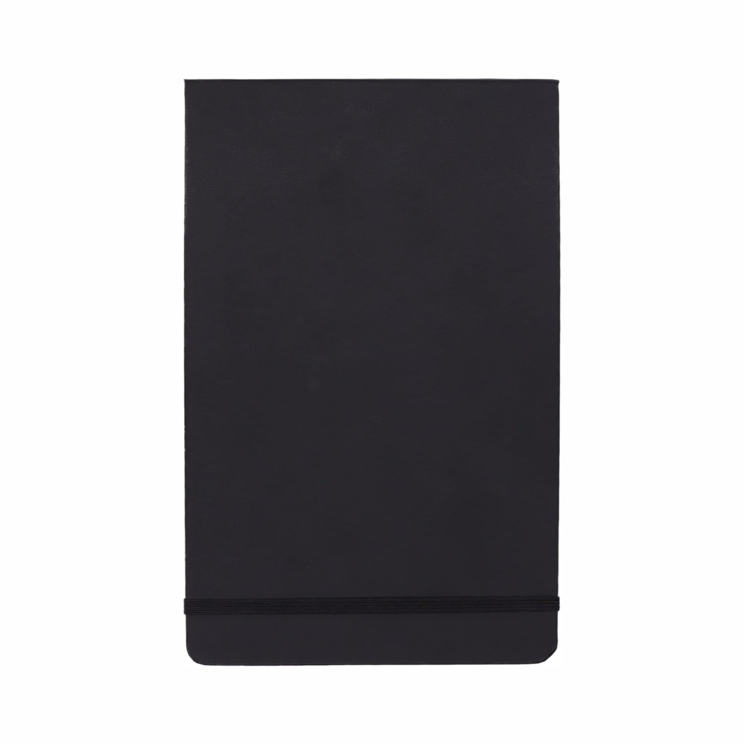 Amazon Basics Hardcover Art Sketchbook | 5.25" x 8.25" | 72 Pages | Durable Black Cover | Elastic Closure & Bookmark | Ideal for Drawing, Do at ₹134 – Amazon