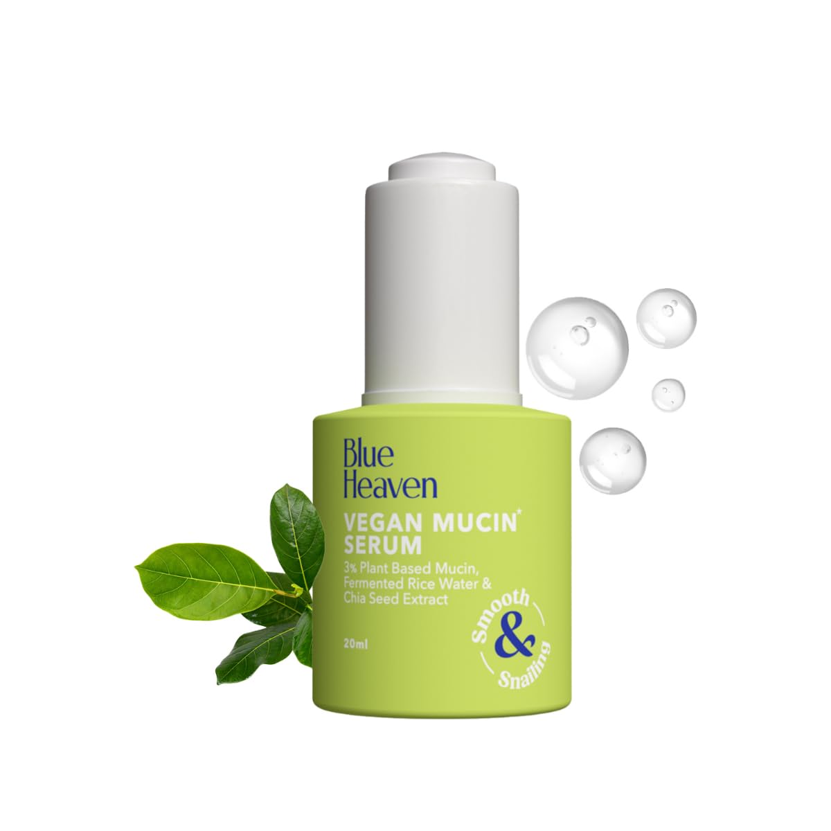 Blue Heaven Vegan Mucin Face Serum Infused with 3% Pant Base at ₹157 – Amazon