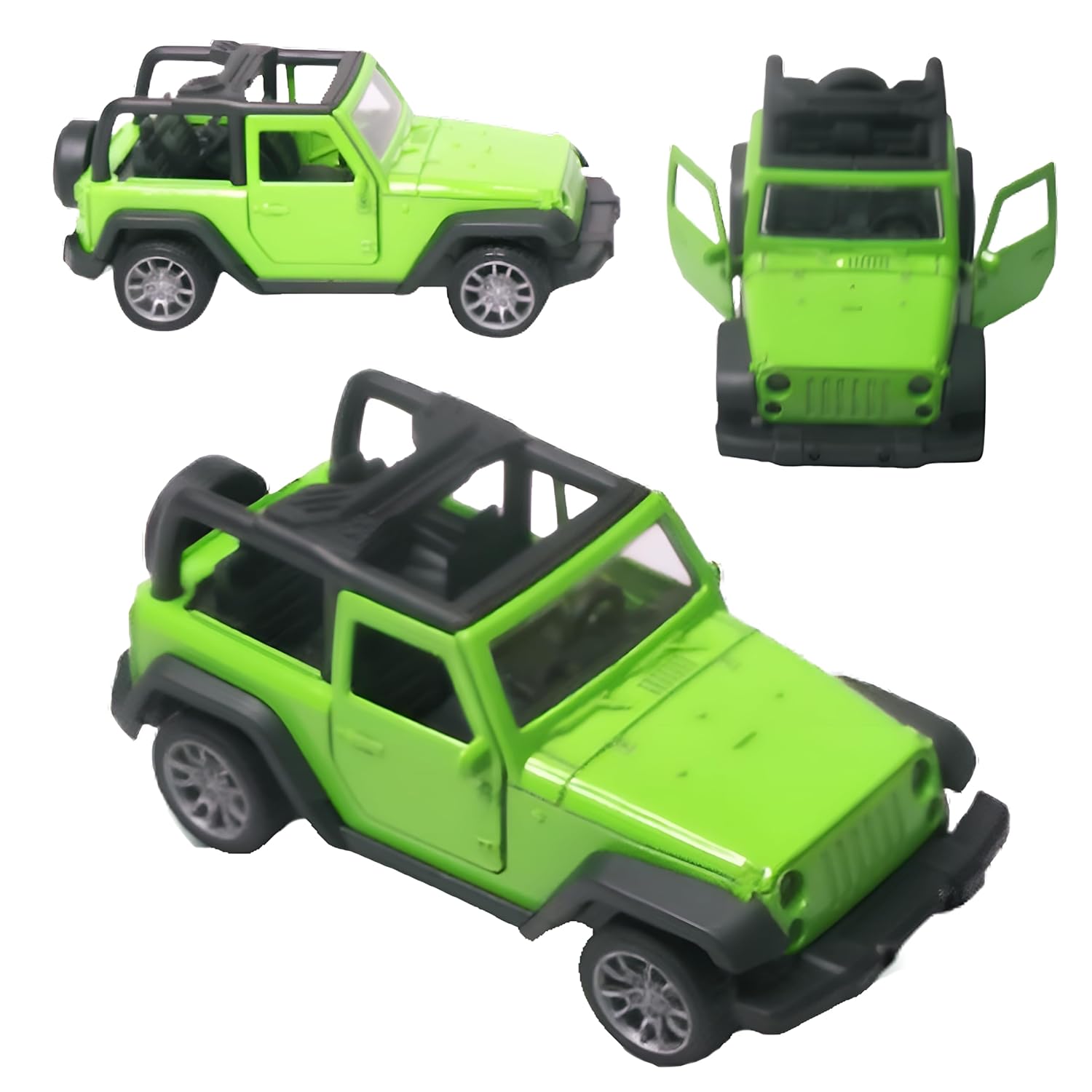 Toy Cloud Thar Die Cast Metal Car with Opening Doors and Pull Back Action - 1:32 Scale No Batteries Needed Mini Super Cars - Green at ₹186 – Amazon