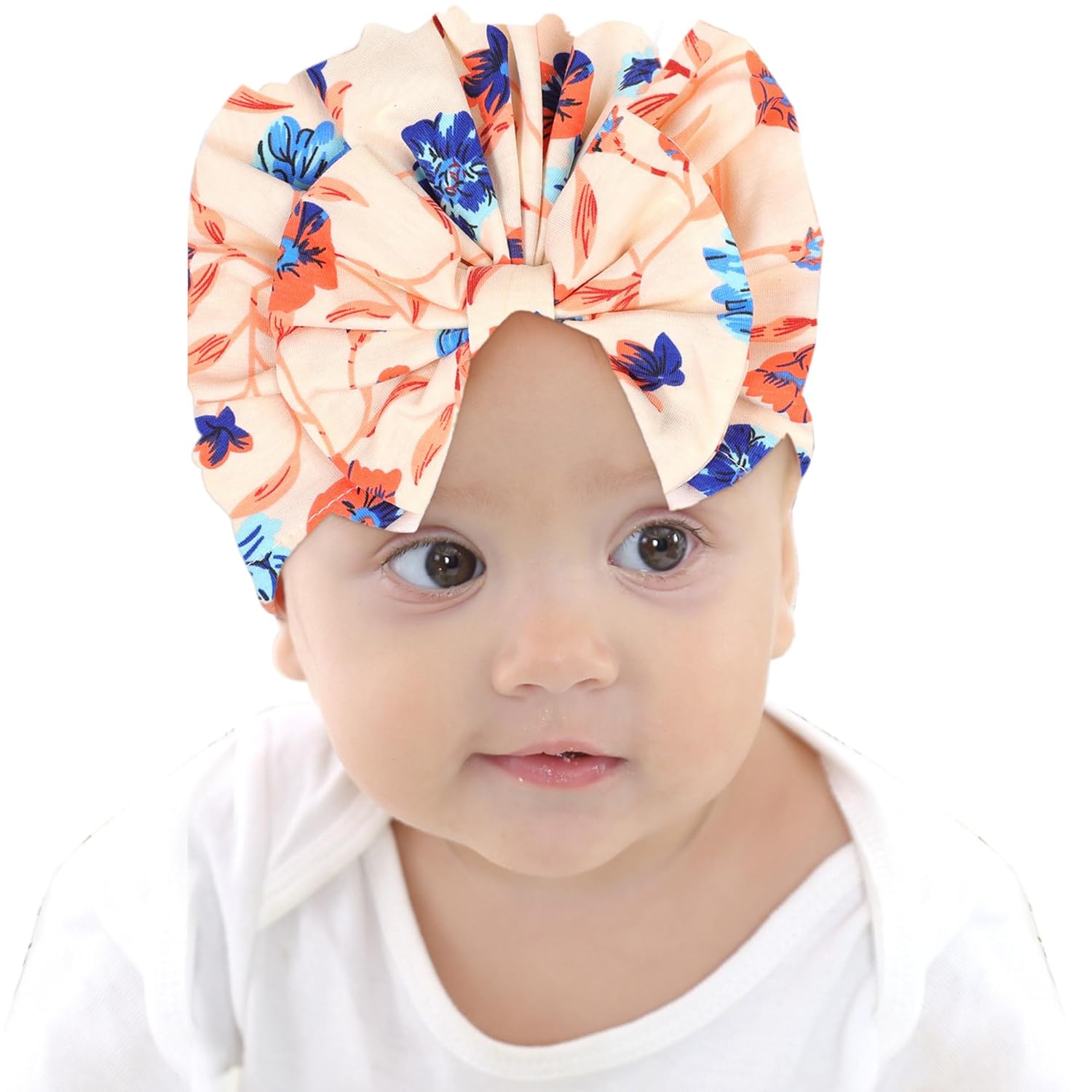 BabyMoon Beanie Floral Bow Baby Boy's & Girl's Cap Kids | To at ₹60 – Amazon