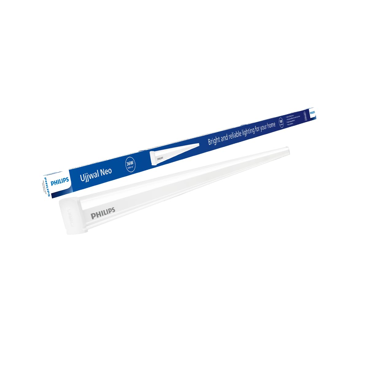 Philips 36 W LED Tubelight | Ujjawal Neo LED Tubelight for Home & Hall, Colour : Cool Day Light, Pack Of 1 at ₹299 – Amazon