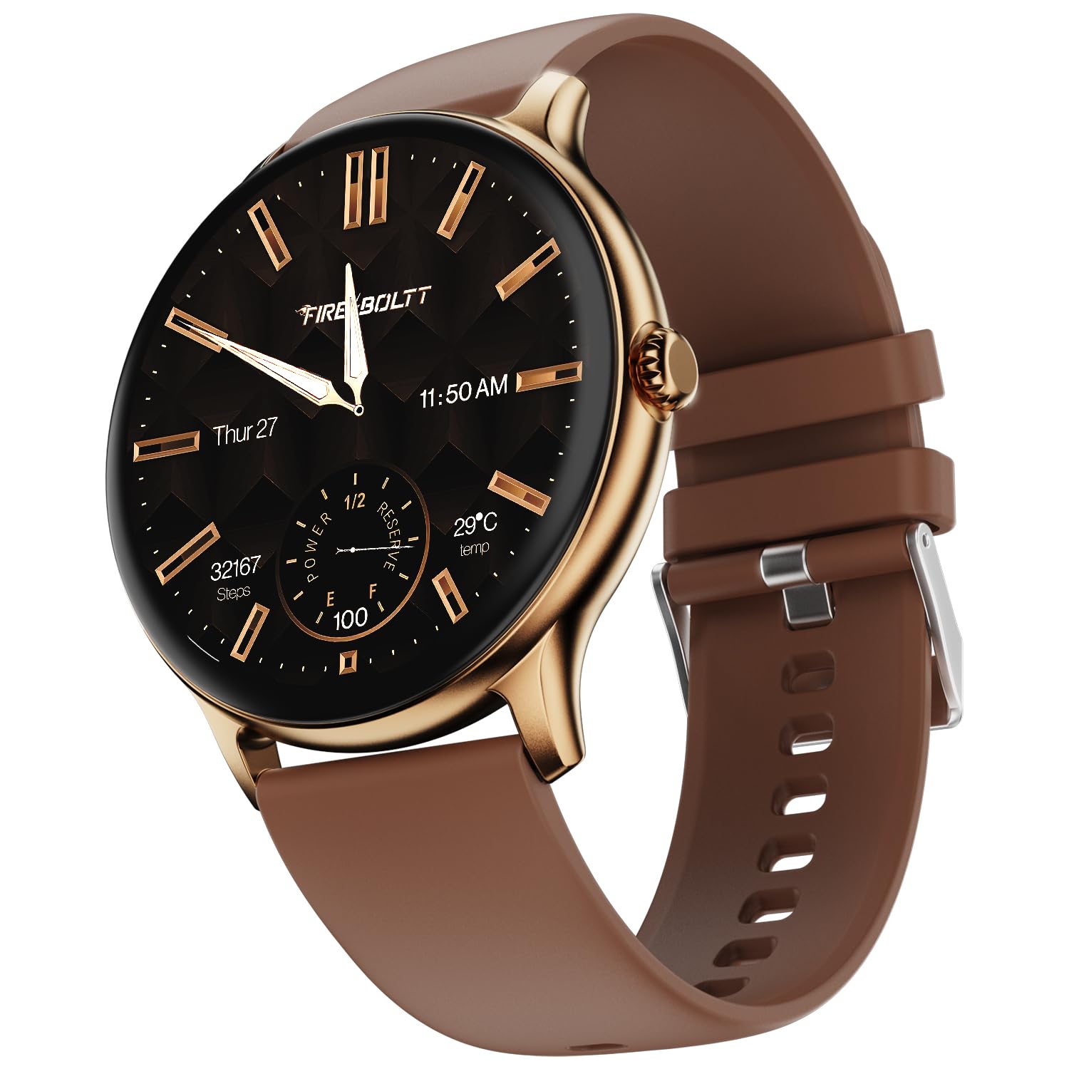 Fire-Boltt Phoenix Pro Round Smart Watch 1.39 HD Display wit at ₹999 – Amazon