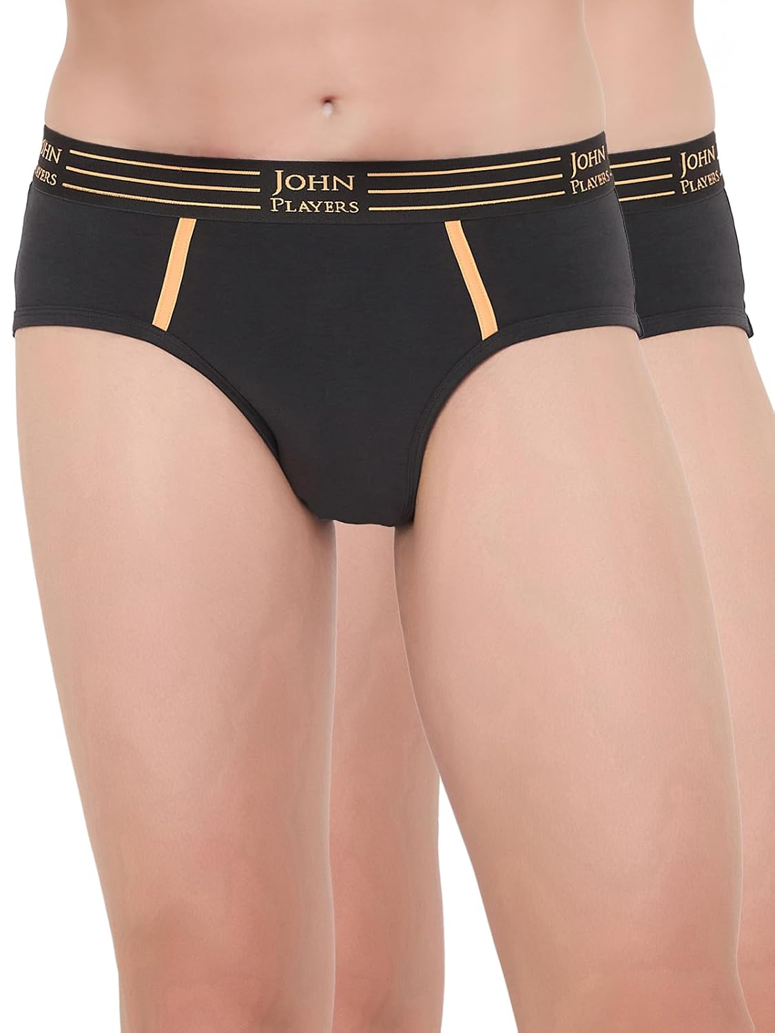 John Players Pack of 2 Cotton Brief Underwear for Men with S at ₹199 – Amazon