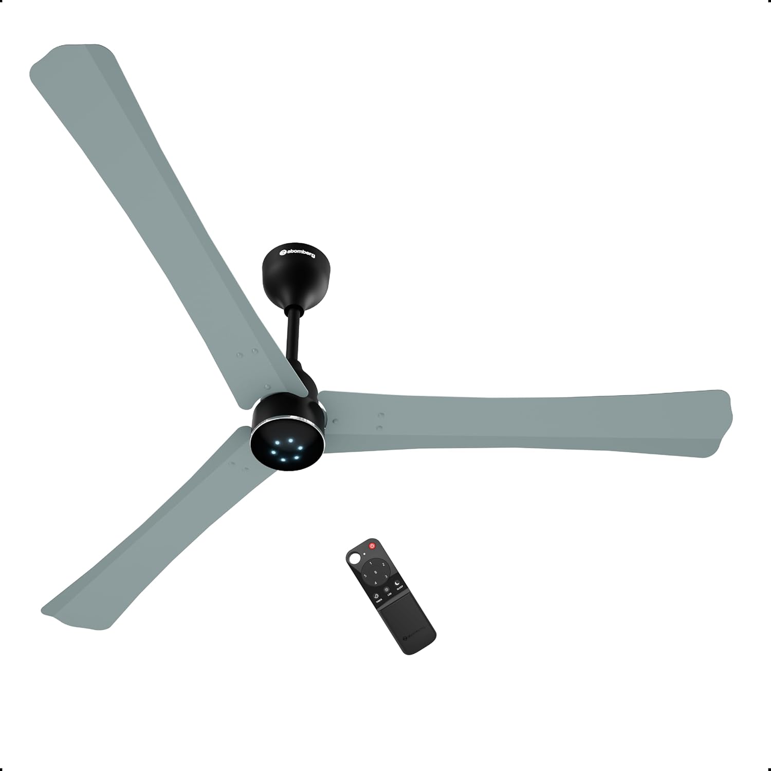 atomberg Renesa Halo Smart 1400mm BLDC Ceiling Fan with IoT & Remote | BEE 5 star | High Air Delivery | Low noise operation | LED Speed Indi at ₹4069 – Amazon