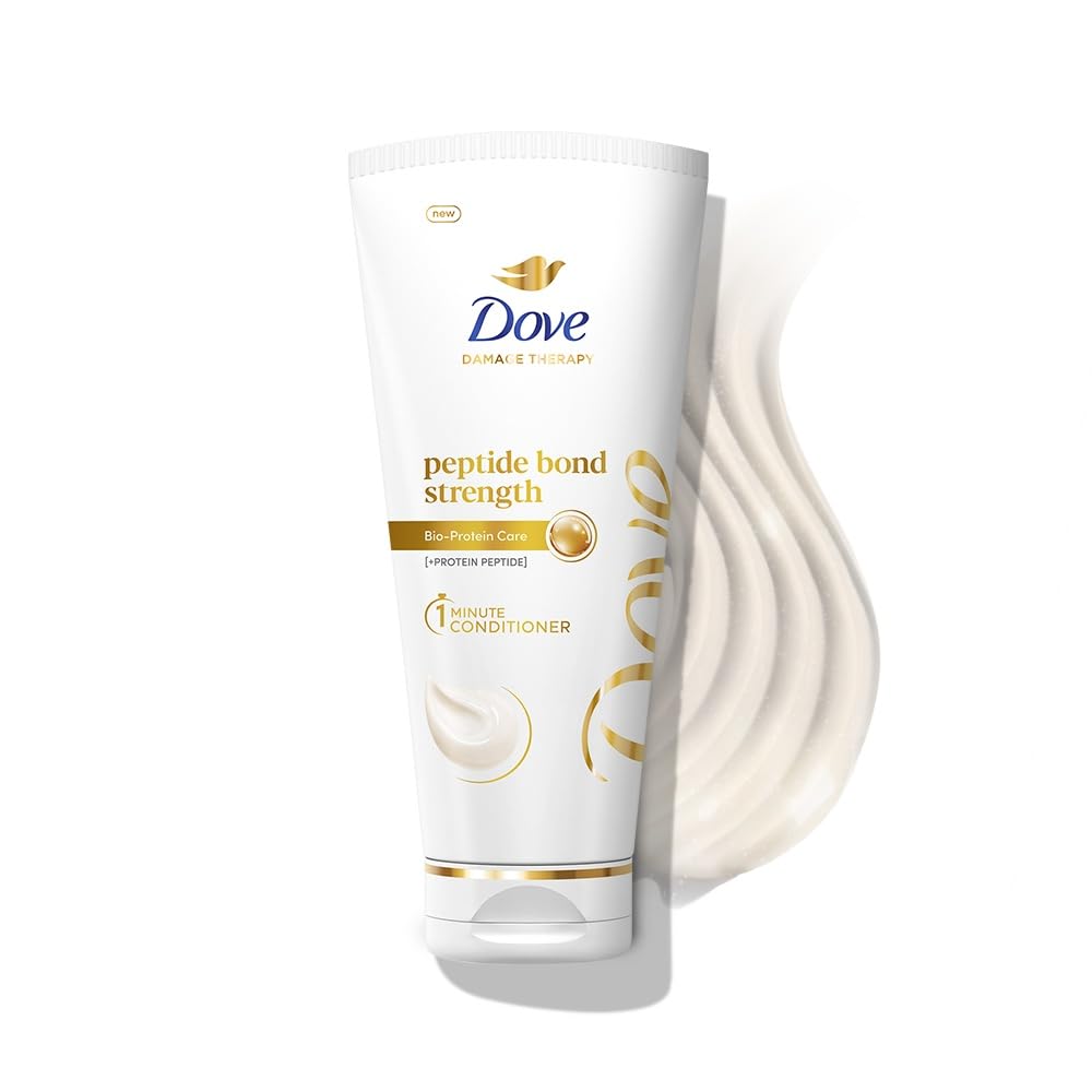 Dove Peptide Bond Strength Conditioner for Dry & Damaged Hai at ₹176 – Amazon