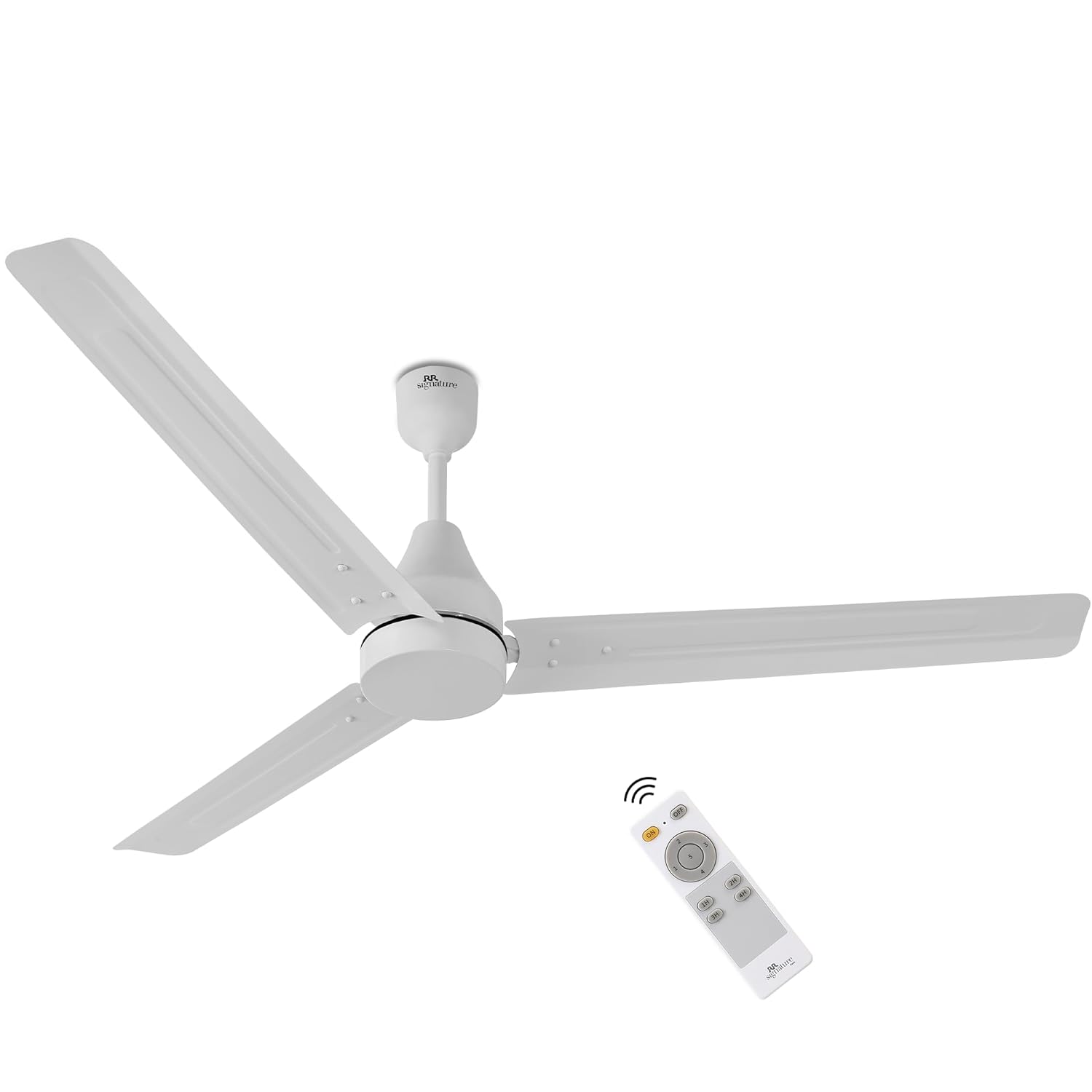 RR Signature NEOAIR MINI Motor 1200mm BLDC Ceiling Fan | Remote Control | 5-Star BEE Rated | High Air Delivery | Low Noise | Energy Efficien at ₹2199 – Amazon