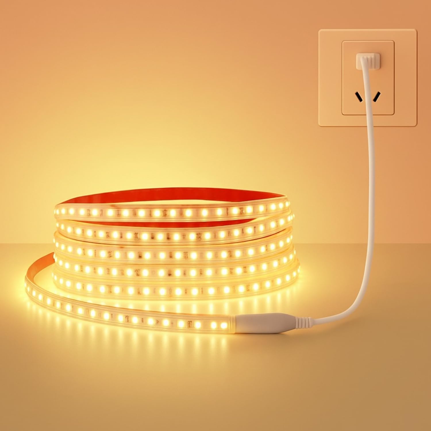 One94Store 5 Meter Warm White LED Rope Light for Decoration | Waterproof SMD LED Pipe Light for Ceiling, Home Décor, Diwali, Festivals, Indo at ₹299 – Amazon