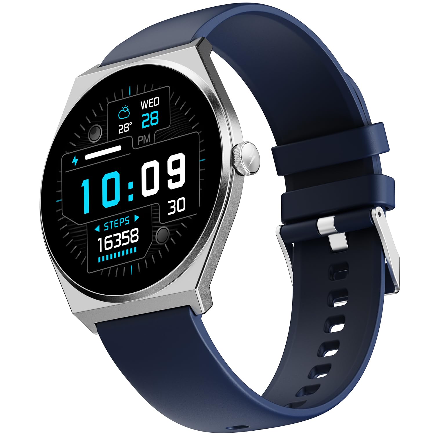 Fire-Boltt Phoenix Nova Smartwatch 1.43” Slim Super AMOLED Display, 466x466 Pixel Always-On Display, Bluetooth Calling, Health Tracker for M at ₹1499 – Amazon