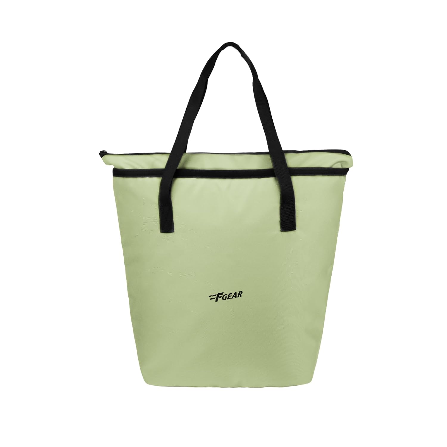 F Gear Flex Quite Green Tote Bag for Women|Handbag with 1 Spacious Compartment & Inside 2 Pockets|Zip Closure, Premium Finish|Lightweight & at ₹159 – Amazon