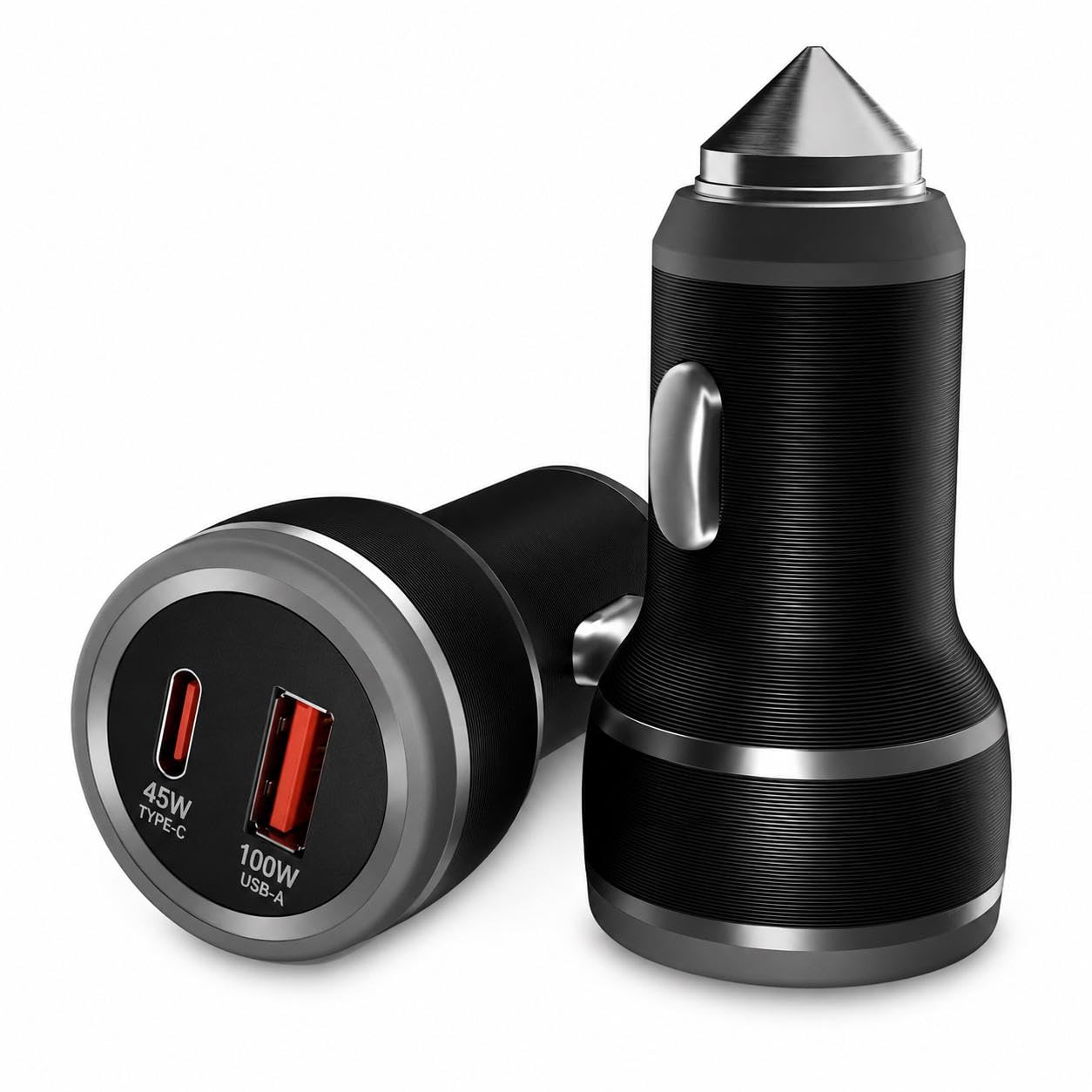 Ailkin 145W Dual Output Car Charger Fast Charging with Type-C PD (45W) & USB(100W), Charging Adapter Compatible with Cars for iPhone 17/16/1 at ₹449 – Amazon