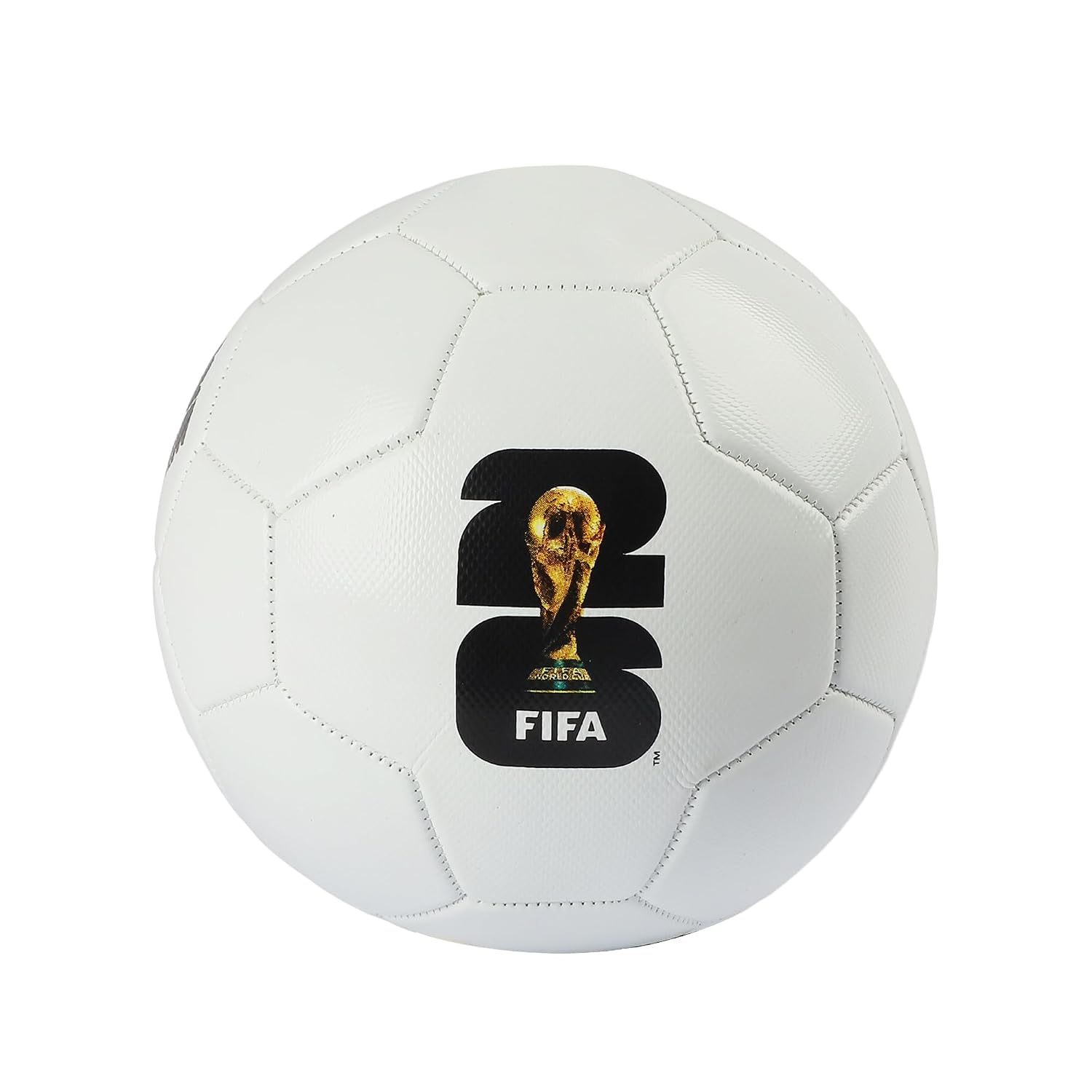 Hamleys FIFA World Cup 2026 Official Licensed Merchandise | Size 5 Football | White Trophy at ₹399 – Amazon
