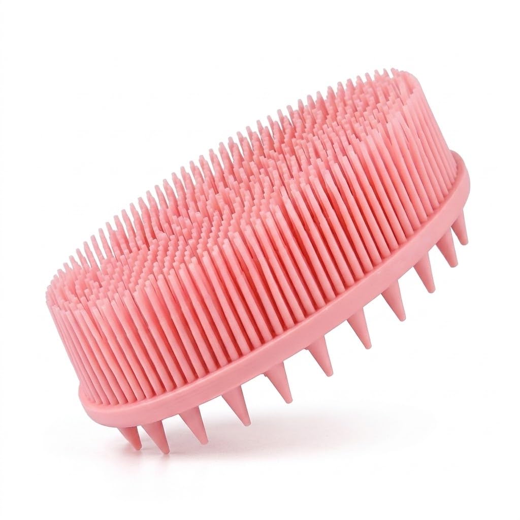 Silicone Bath Body Scrubber Brush for Men & Women Soft Sili at ₹129 – Amazon