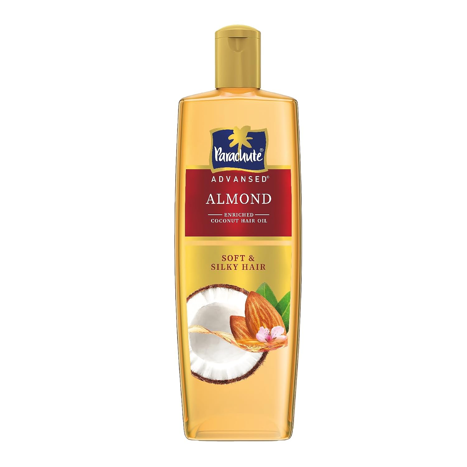 Parachute Advansed Almond enriched Coconut Hair Oil with Vitamin E, 100ml|Nourishes & Softens Hair | Helps Control Hair Fall| Helps Promotes at ₹59 – Amazon
